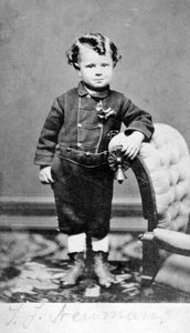 Retrato de un niño, c.1860 de American Photographer